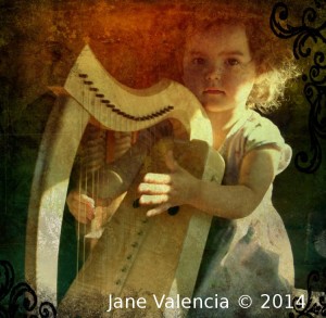 Timeless Harp Girl